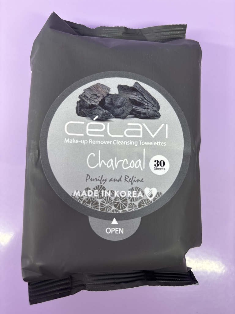 Celavi toallitas carbón activado