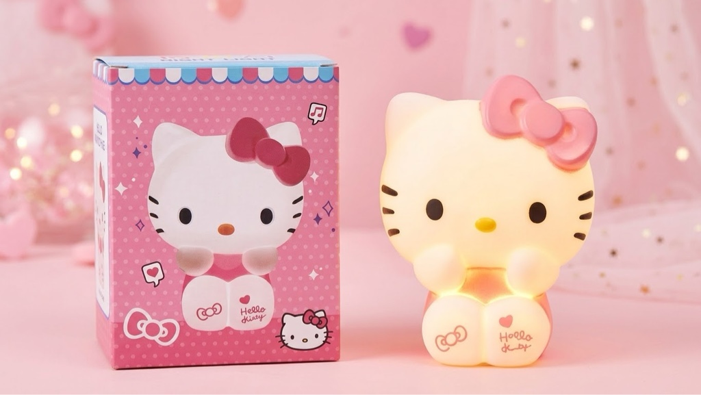 Hello Kitty lamparita rosada