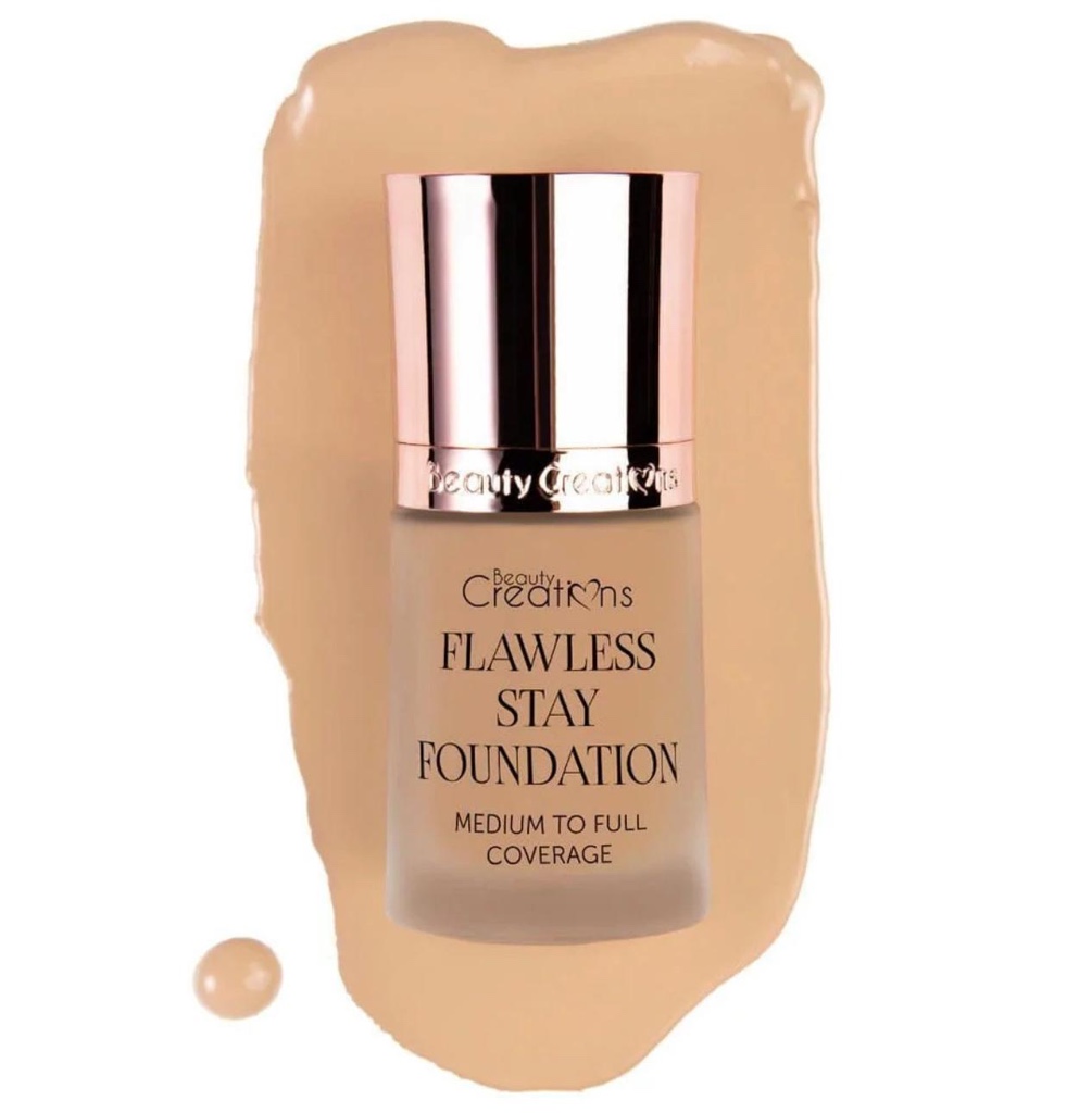 Beauty Creations Flawless Stay base beige tono 7.0