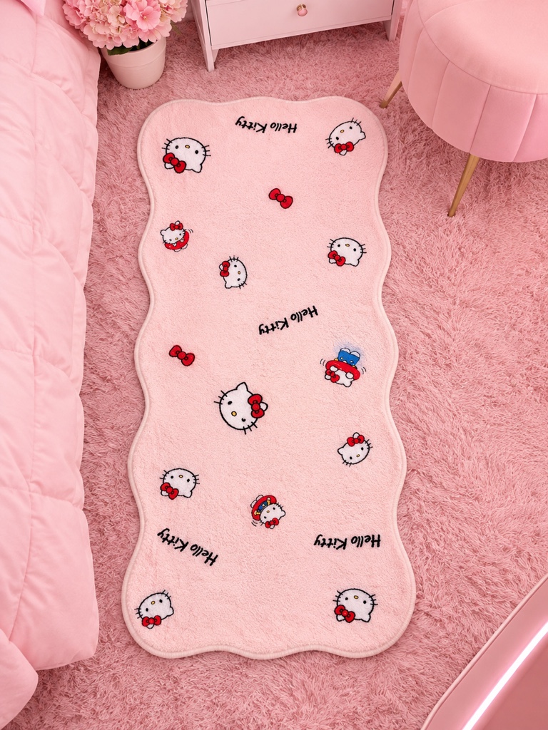 Hello Kitty Alfombra  rosado