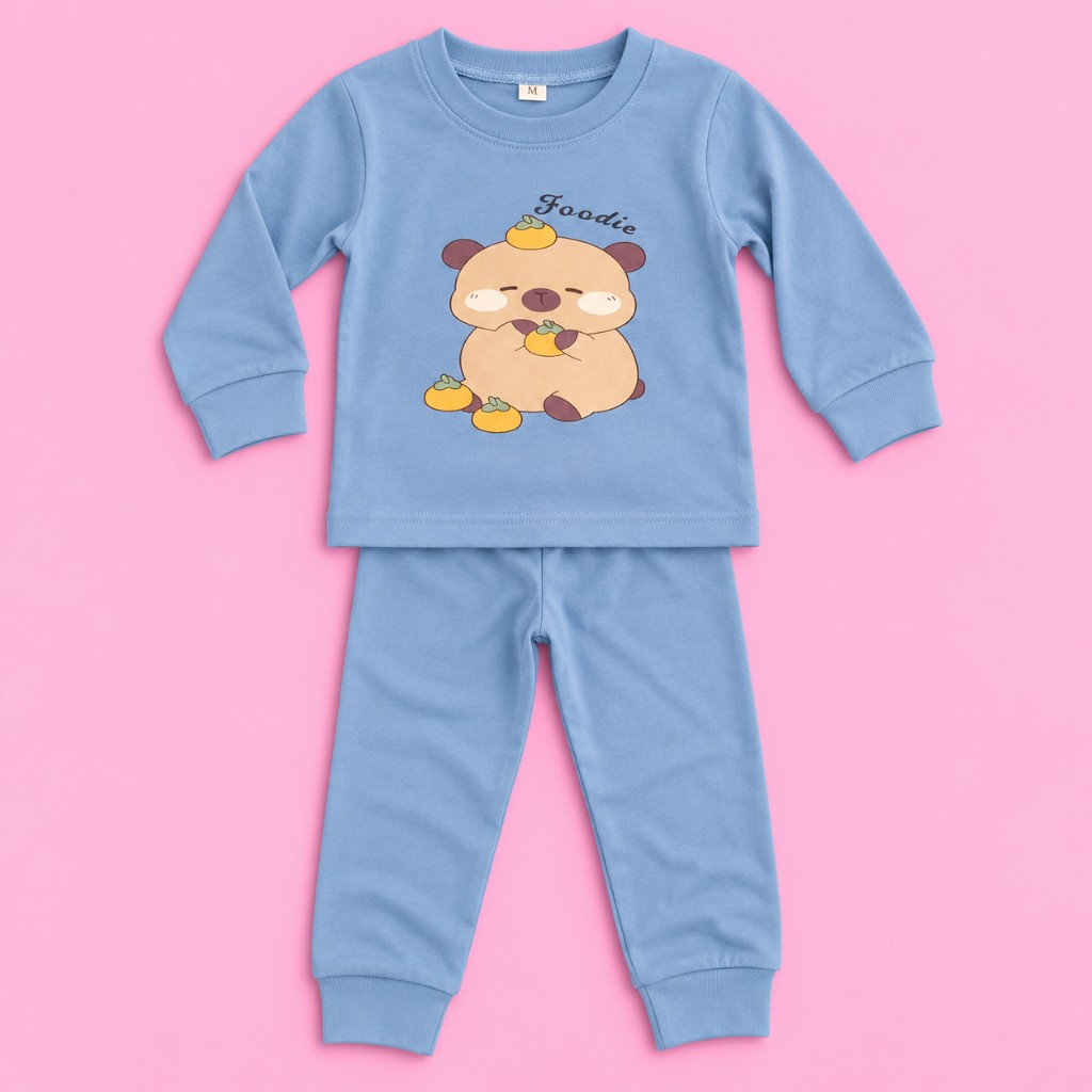 Pijama Foodie azul