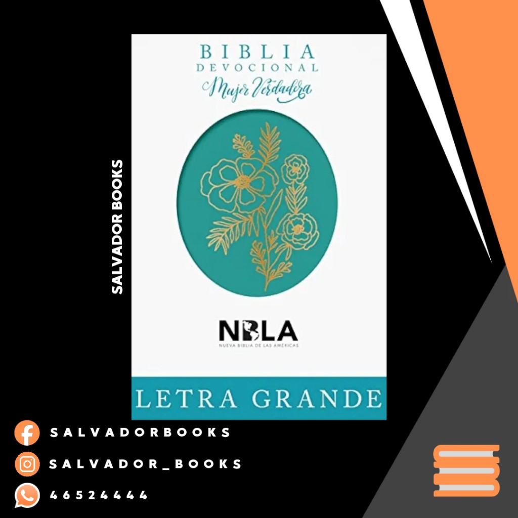 Biblia Devocional Mujer Verdadera Letra Grande