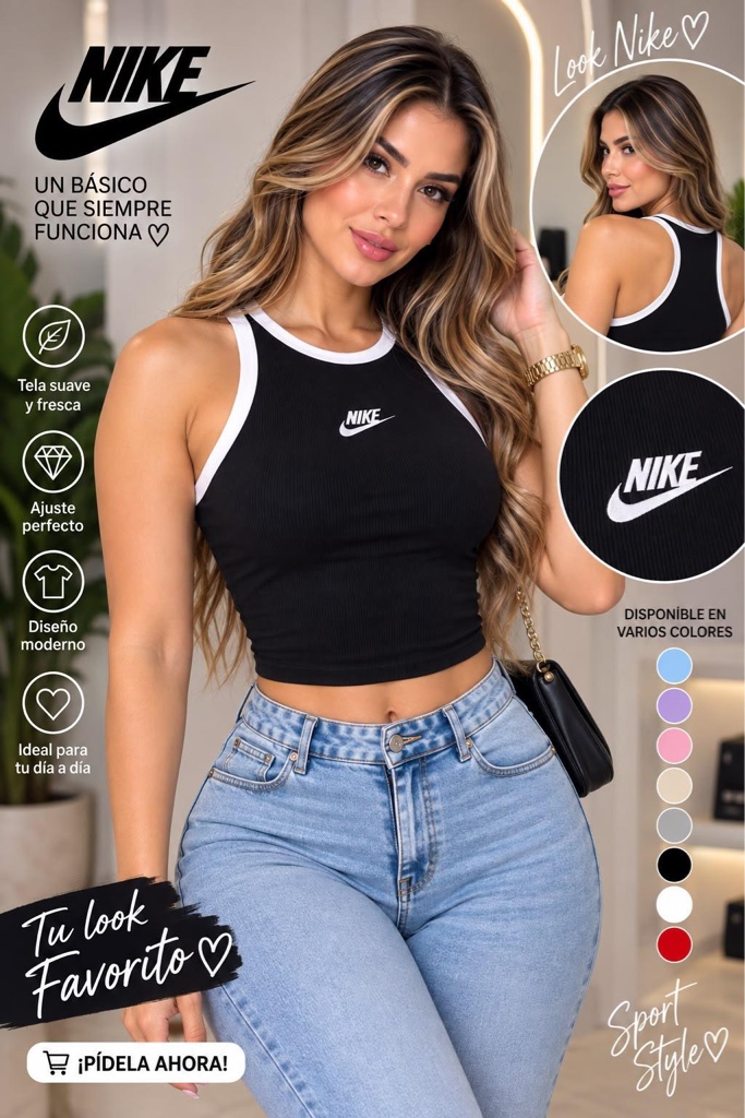 Nike top deportivo