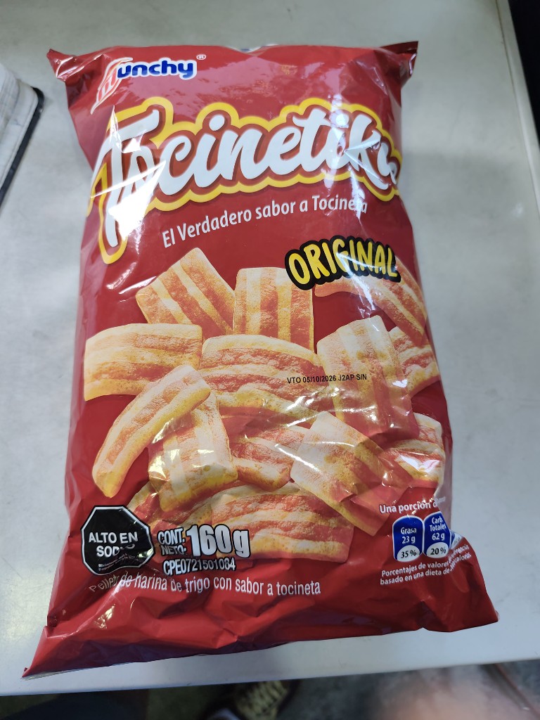 Tocineta 160 G