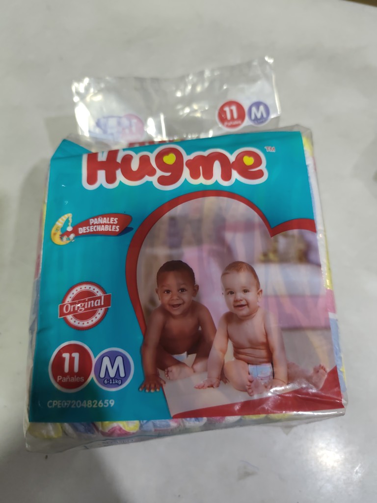 Pañales Hugme M 9 pañales