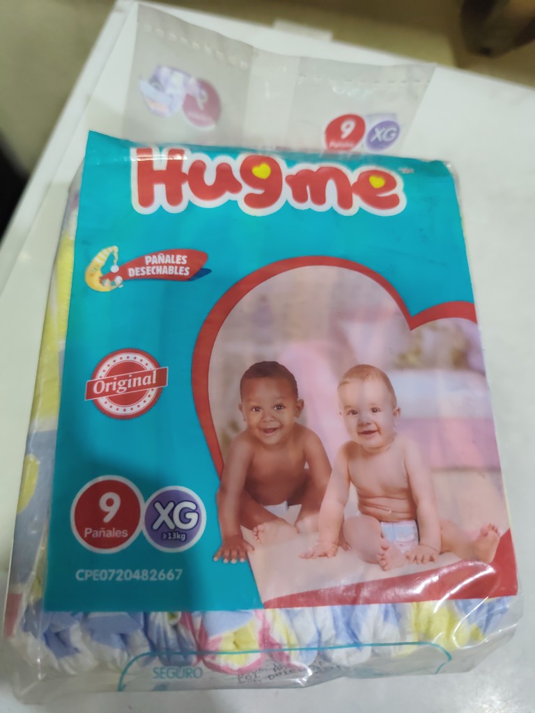 Pañales Desechables Hugme Xg 9 pañales