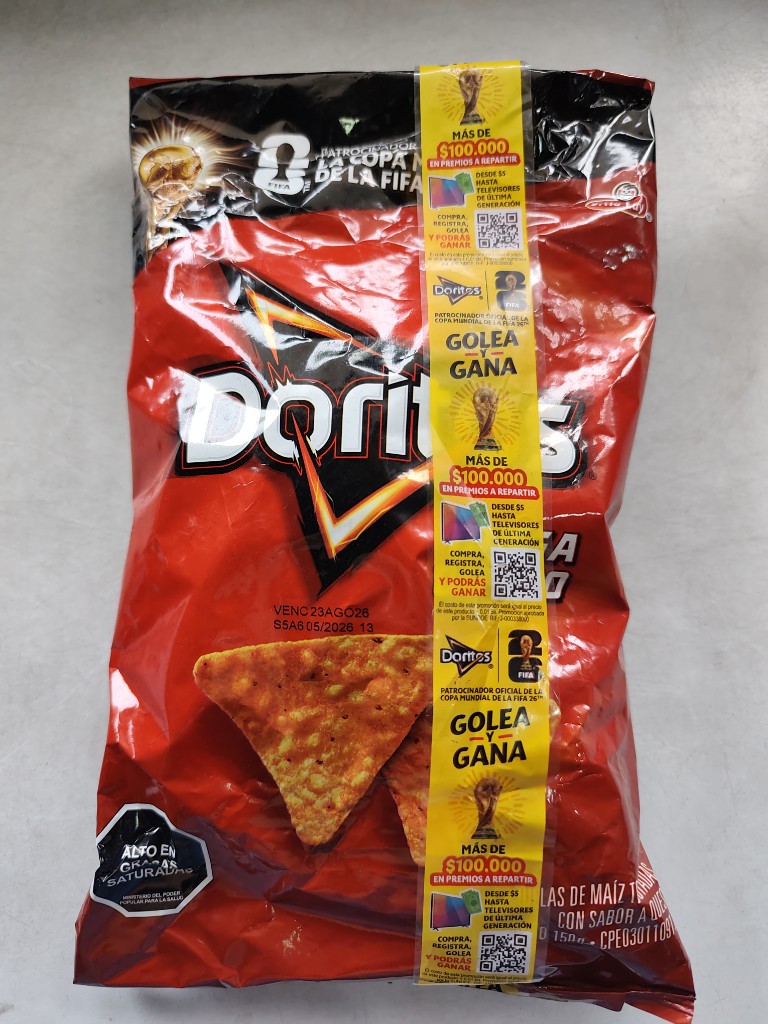 Doritos Mega Queso 150 G