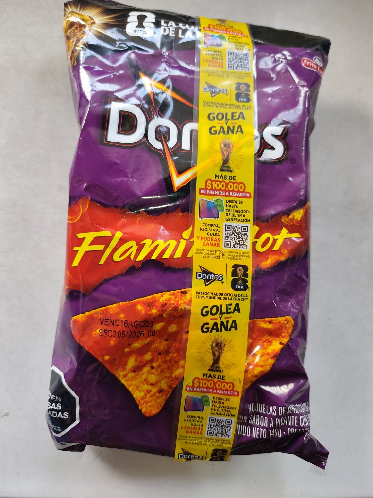 Doritos Flamin Hot 140 G