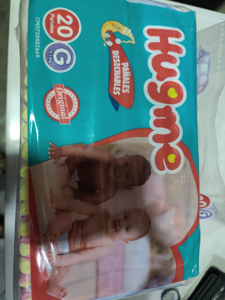 Pañales Hugme G 20 pañales