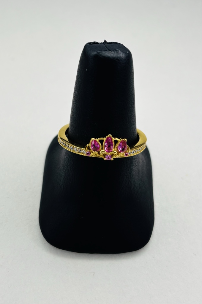 M358#9 Anillo Rapunzel Dorado
