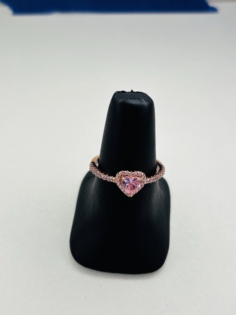 M508#9 Corazón PAN rosa