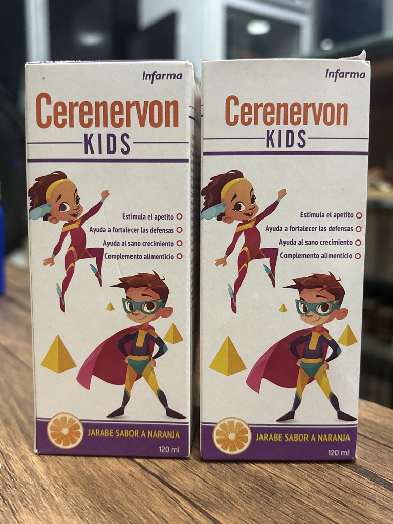 Cerenervon Kids jarabe naranja