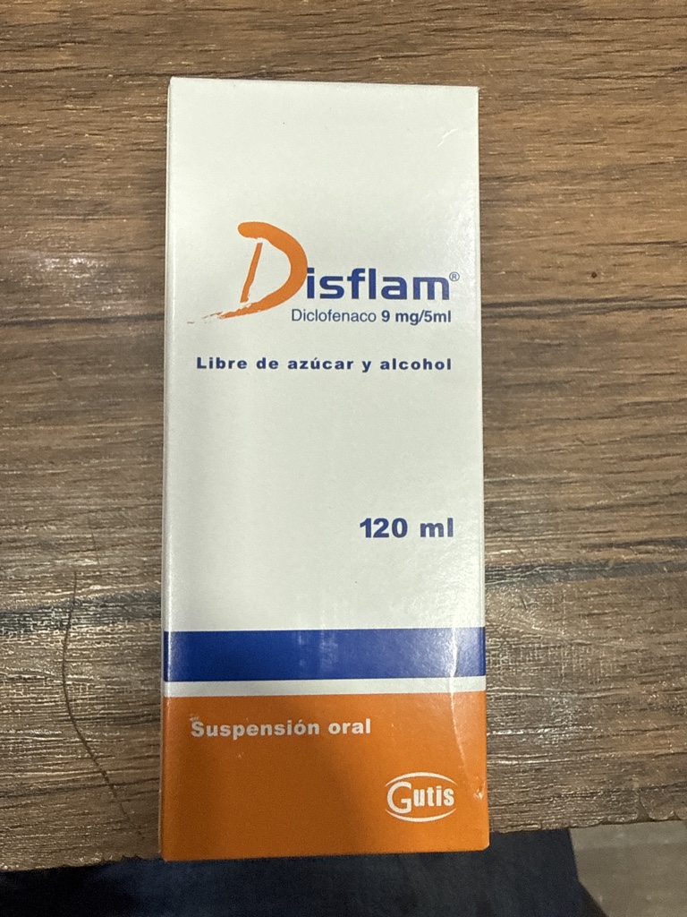 Disflam Diclofenaco 120ml jarabe