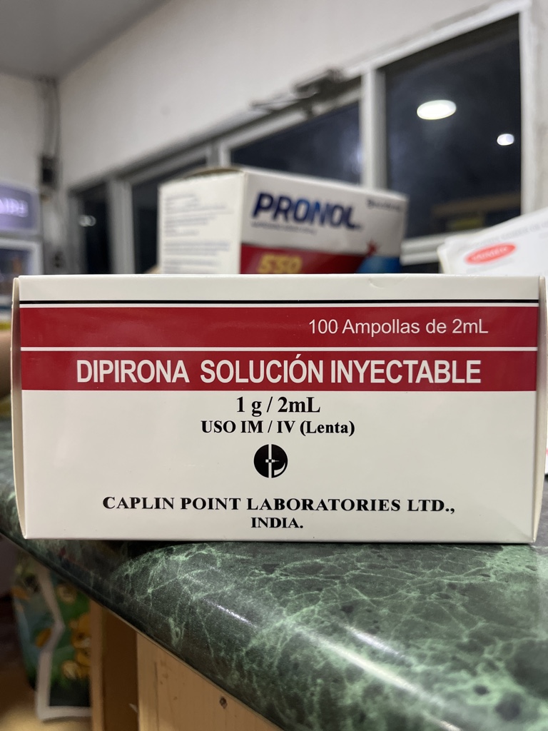 Dipirona Caplin Point 1g/2mL