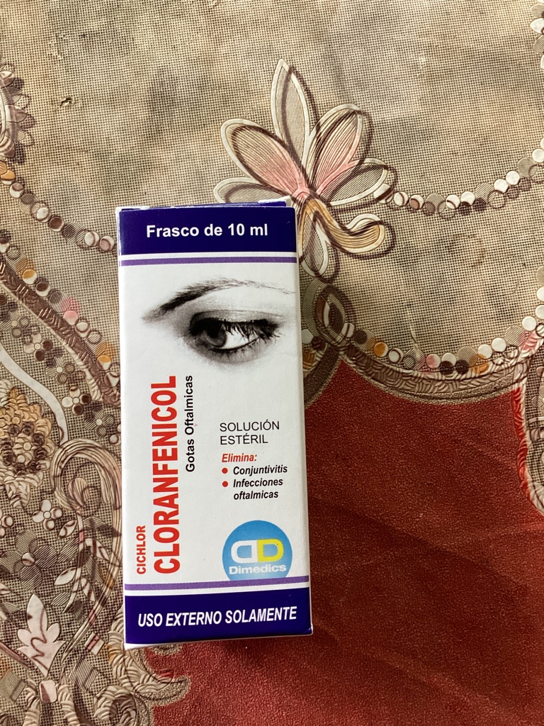 Cloranfenicol gotas oftalmicas 10ml