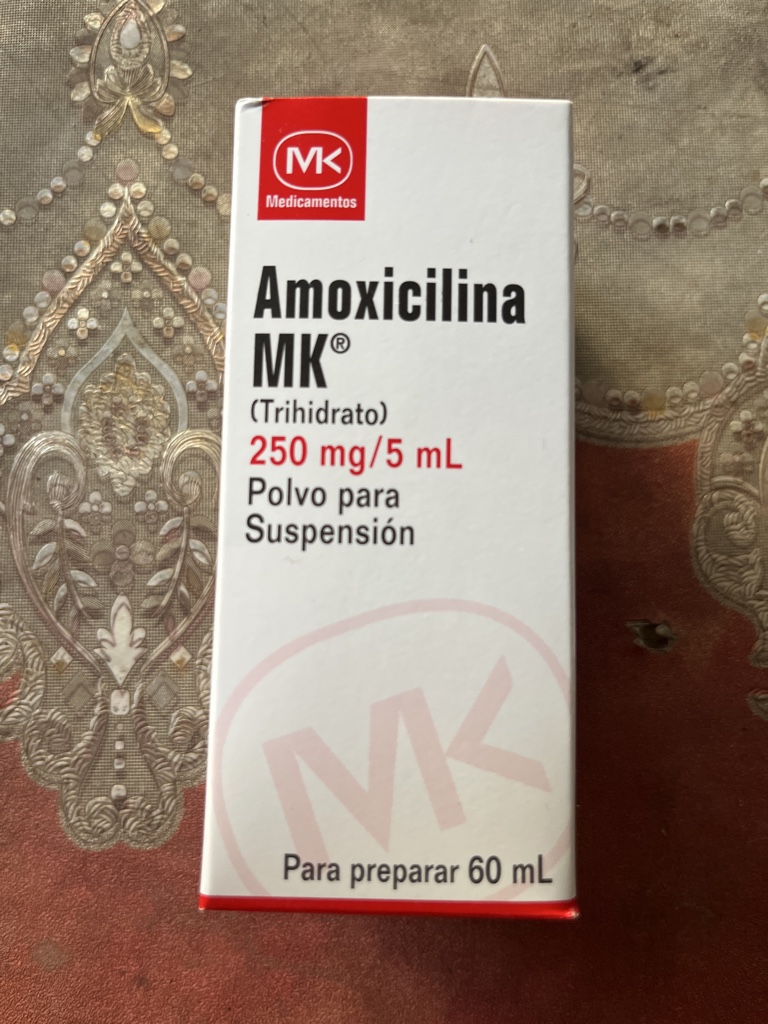 Amoxicilina MK 250mg/5mL