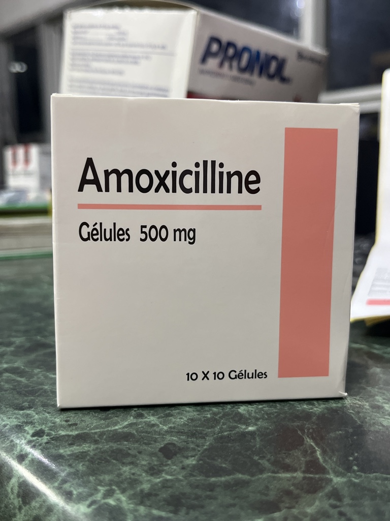 Amoxiciline 500 mg cápsulas