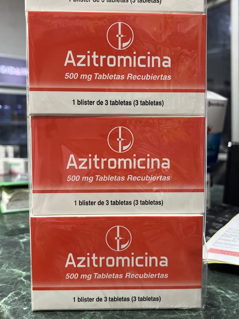 Azitromicina 500 mg tabletas