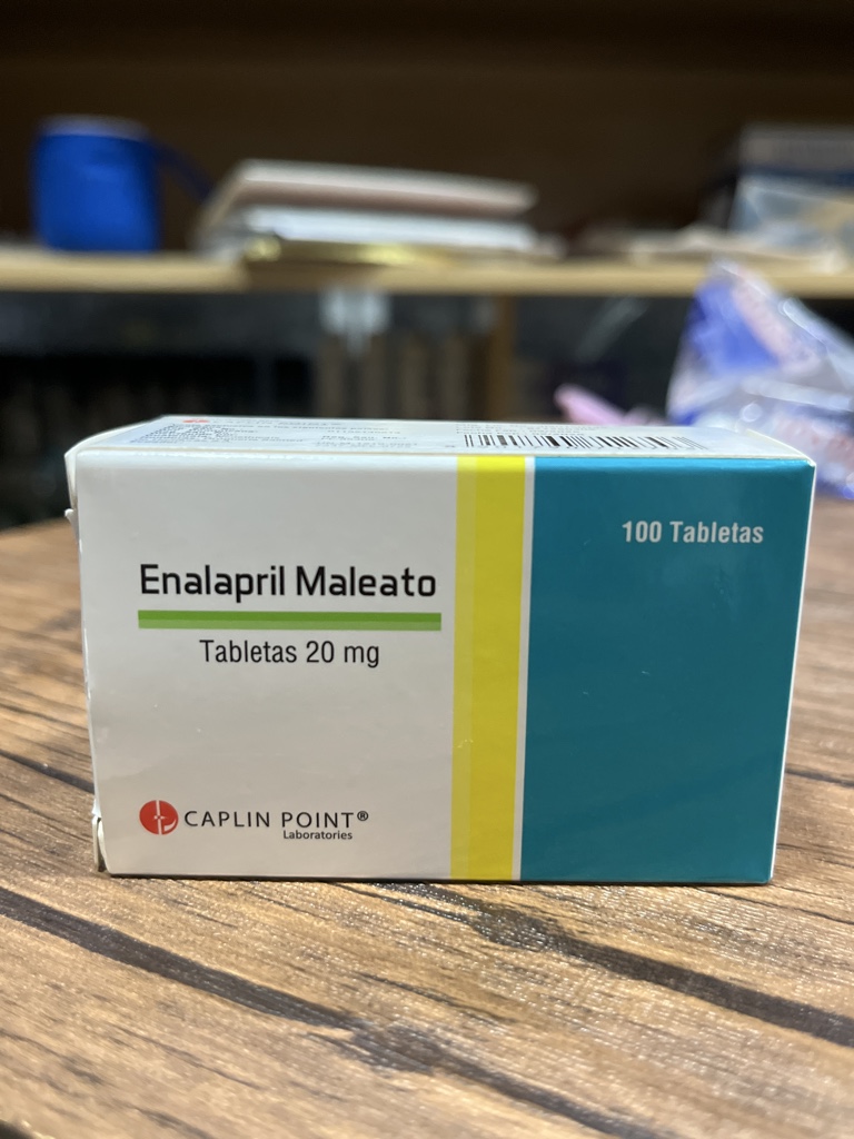 Enalapril Maleato 20 mg Caplin