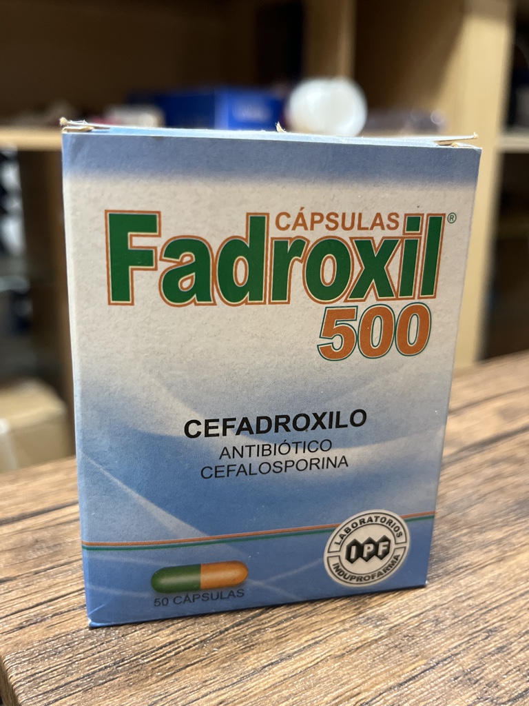 Fadroxil 500 capsulas