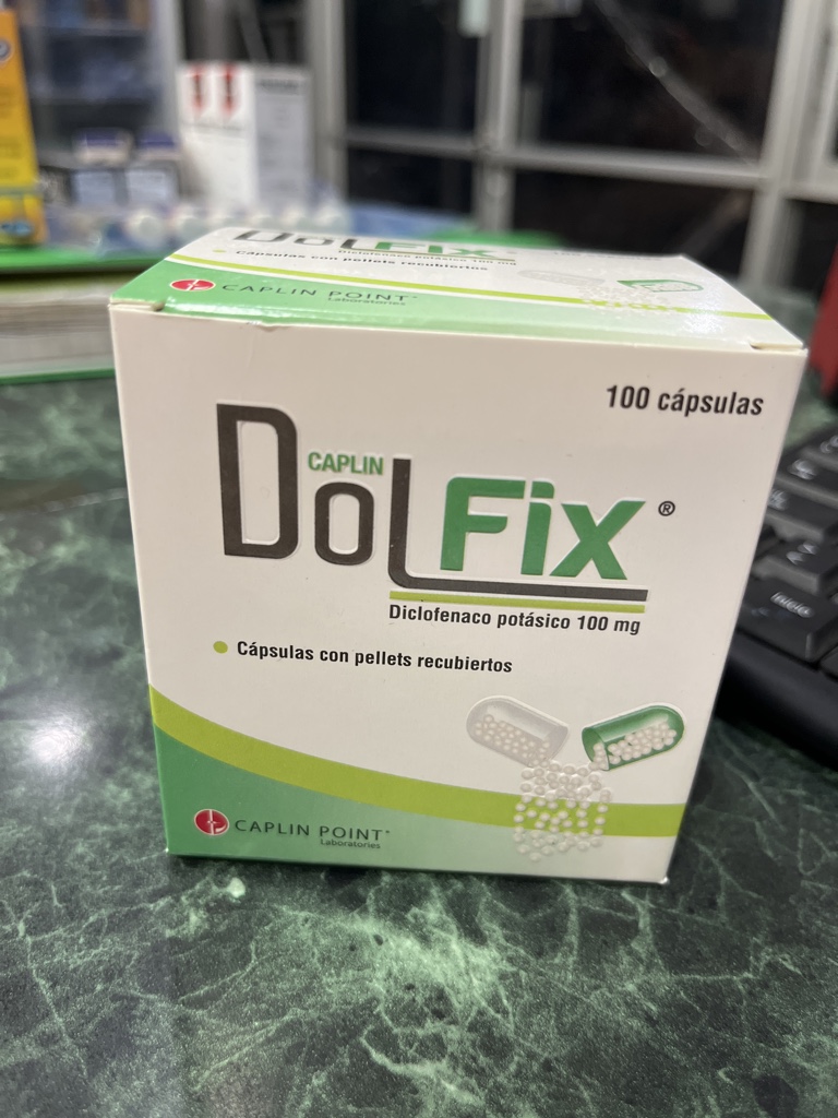 DolFix 100 mg cápsulas