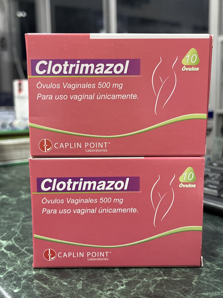 Clotrimazol óvulos 500 mg