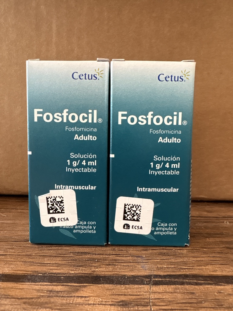 Fosfocil 1g adulto inyectable
