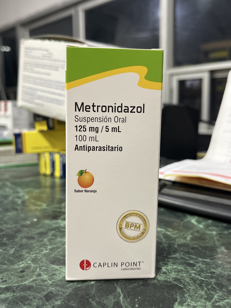 Caplin Point Metronidazol naranja 100mL