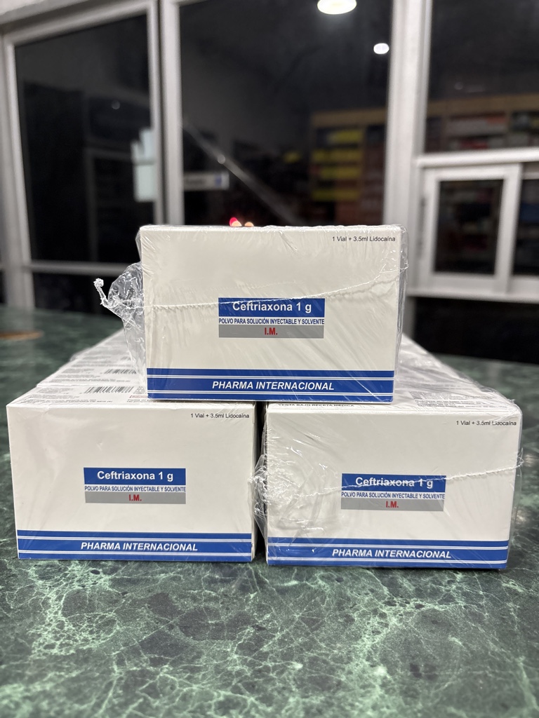 Ceftriaxona 1 g Pharma Internacional