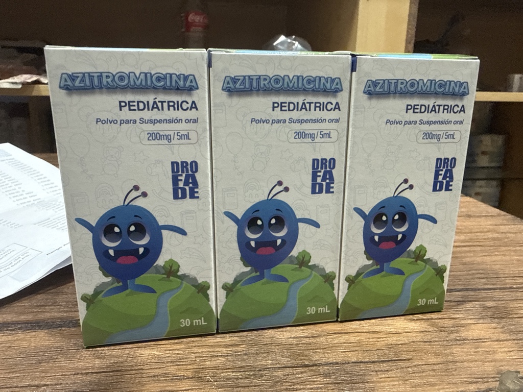 Drofade Azitromicina Pediatrica 200mg/5mL