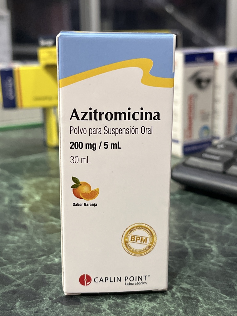 Azitromicina 200 mg/5 mL