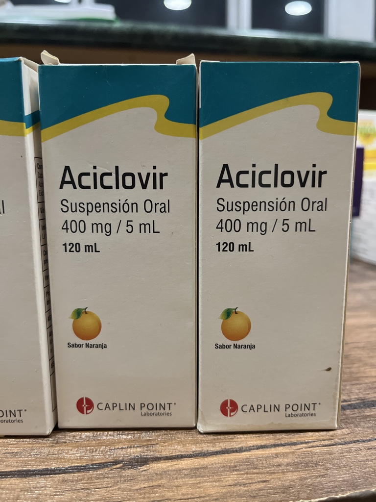 Aciclovir naranja 120 mL