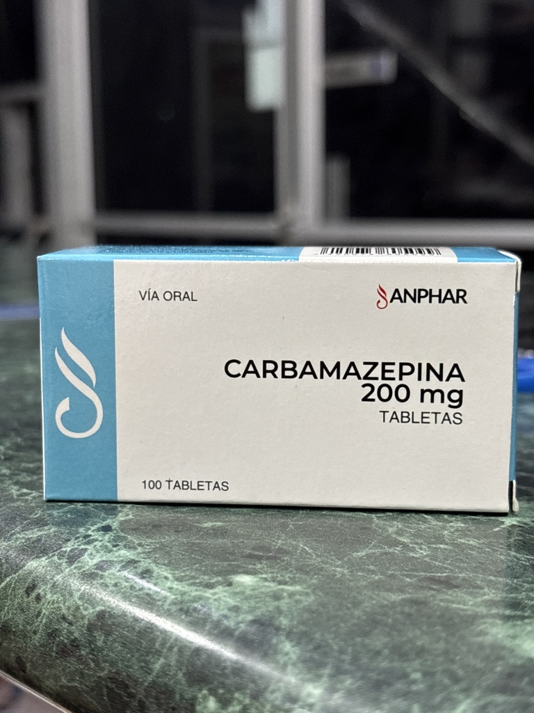 Carbamazepina 200 mg Anphar