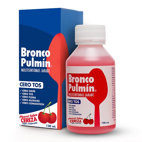 Bronco Pulmin cereza 120ml
