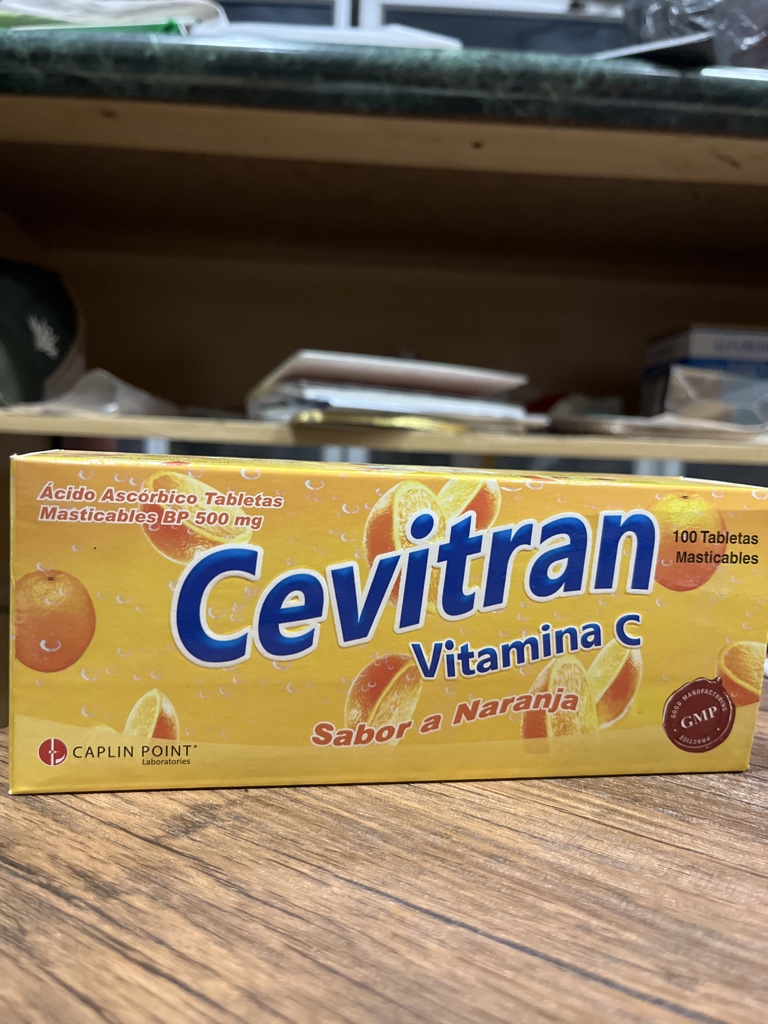 Cevitran Vitamina C naranja