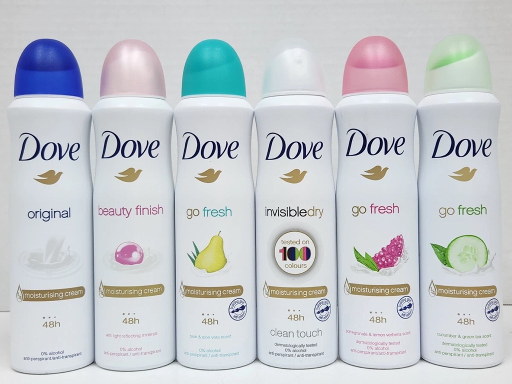 Dove aerosol Mujer surtido