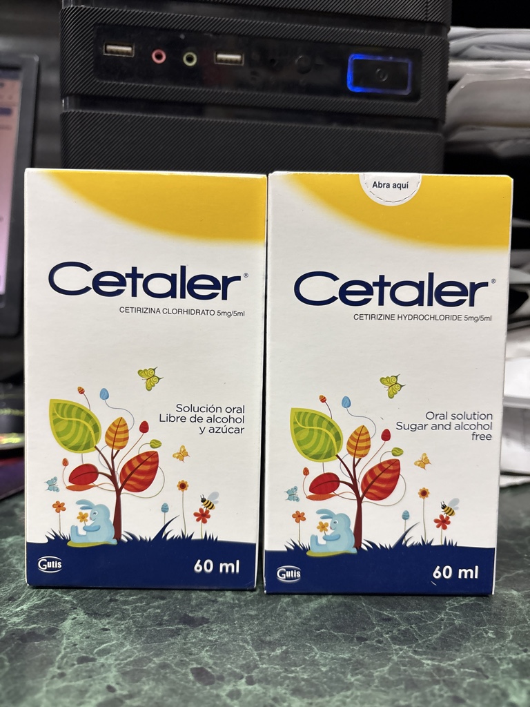 Cetaler cetirizina 60ml