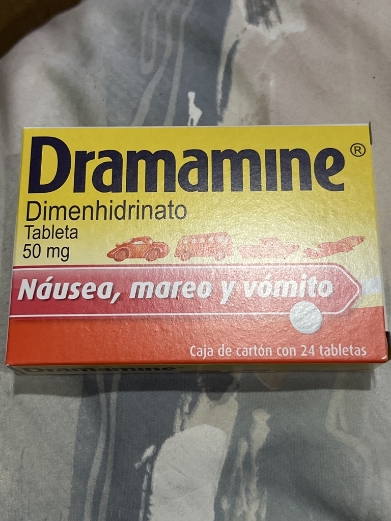 Dramamine 50 mg tabletas