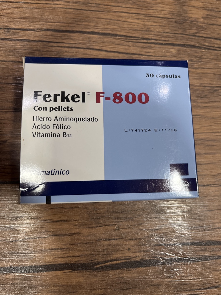 Ferkel F-800 cápsulas