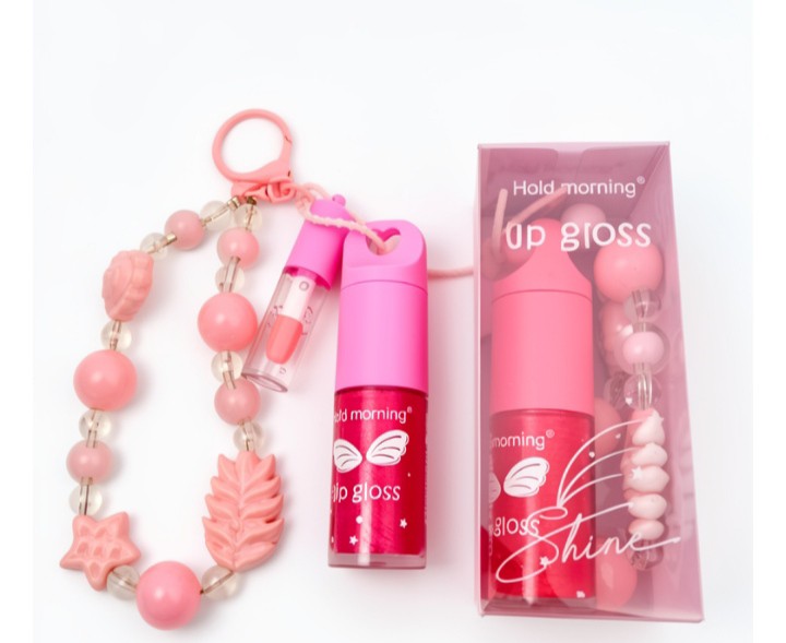 Lip gloss shine hold morning Llavero