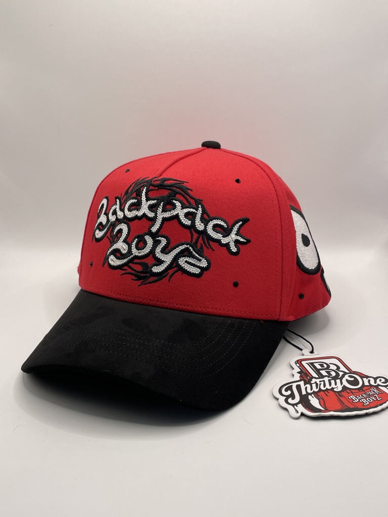 Backpack Boyz negra/rojo
