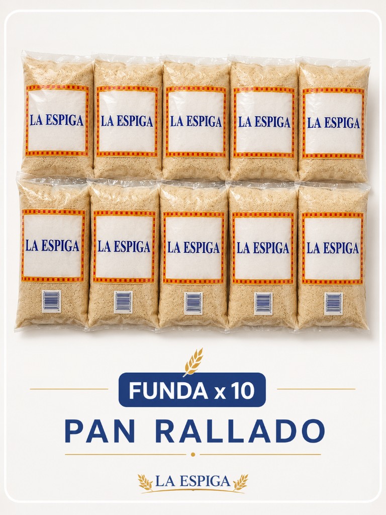 Pan Rallado x 10