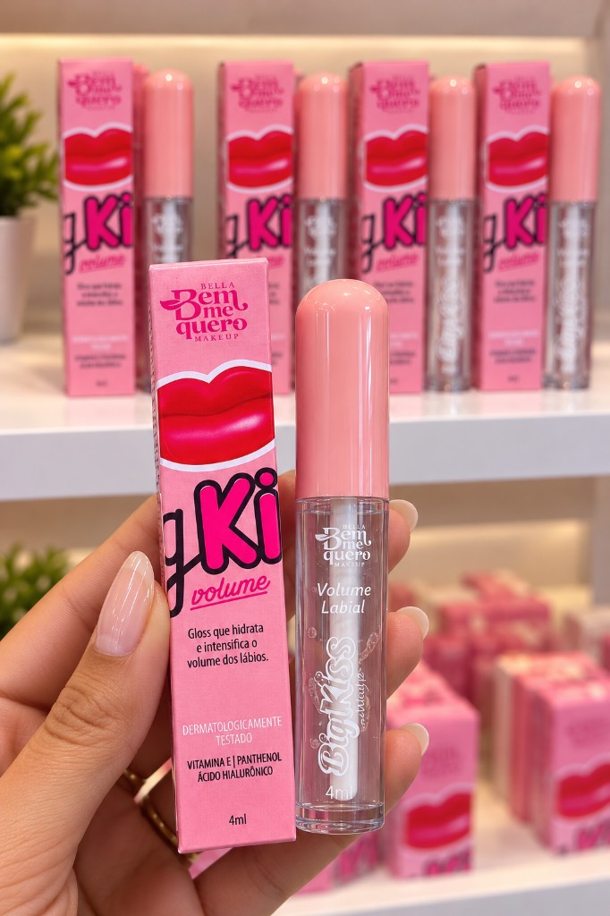 Gloss Volumoso Bella Bem Me Quero Makeup