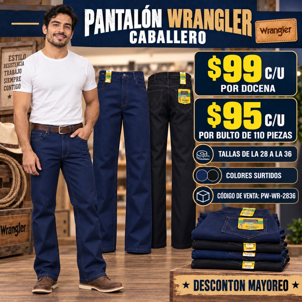 Pantalon EconómicoWrangler