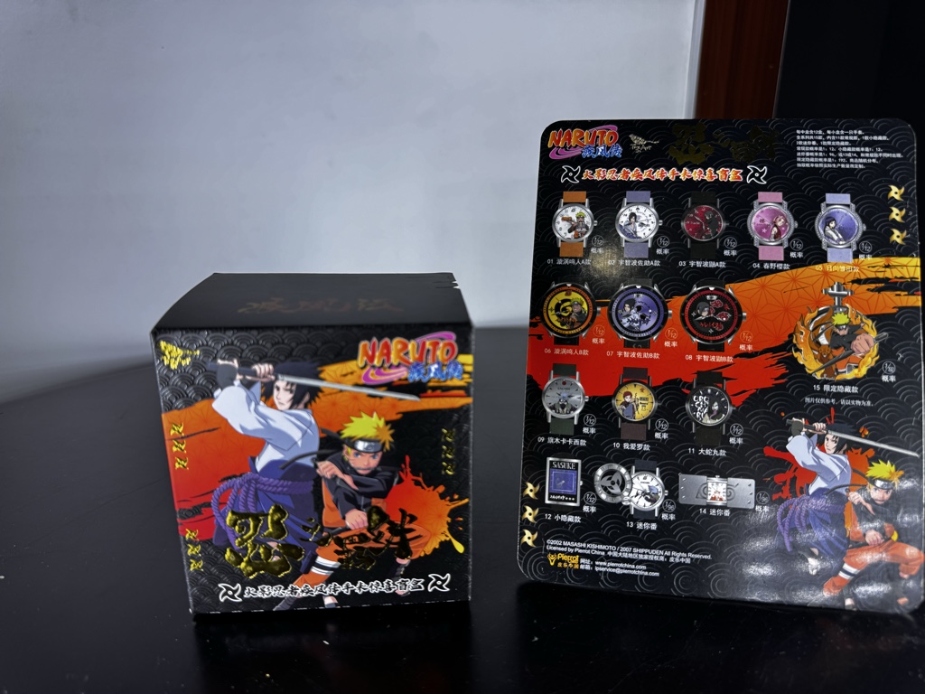 Mistery box Naruto relojes