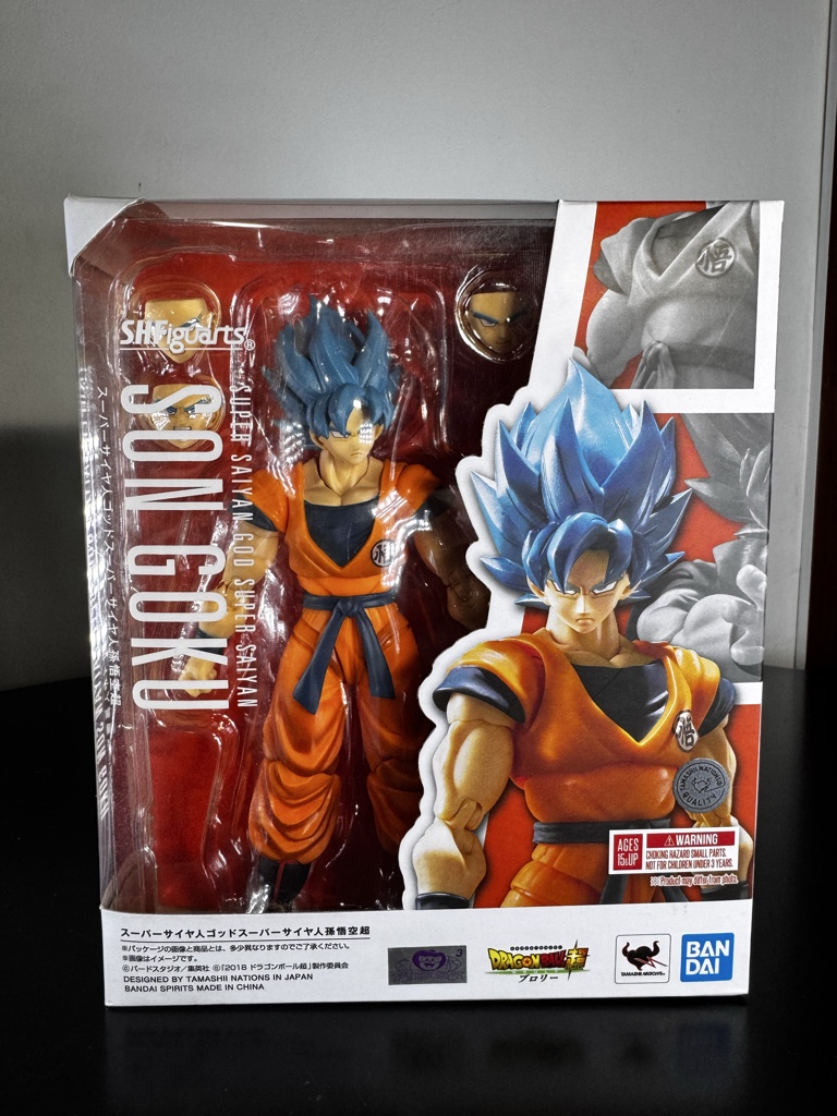 Goku Super Saiyan Blue Bandai SH Figuarts