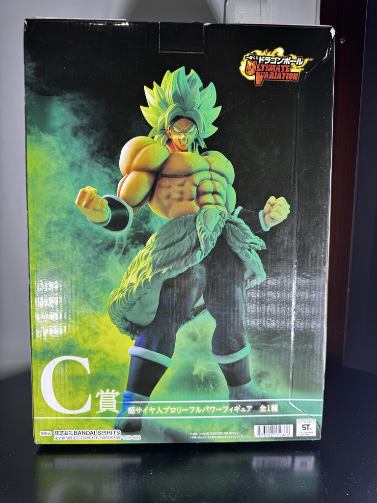 Broly Súper Saiyan Bandai Premio C