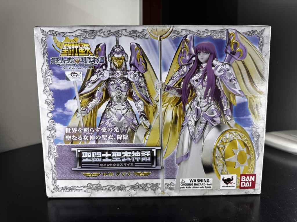 Athena figura Bandai Saint Seiya