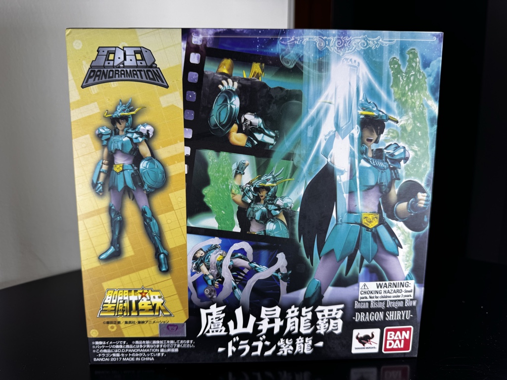Dragón Shiryu azul Bandai Saint Seiya