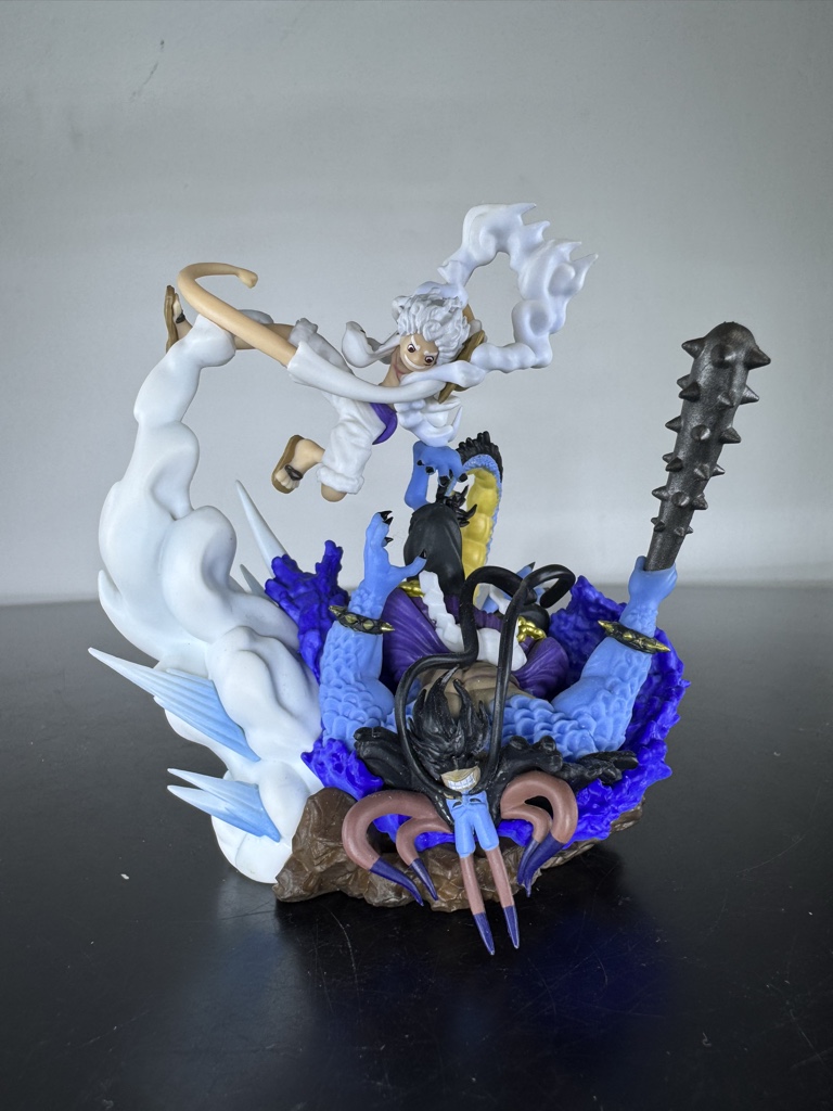 Luffy Gear 5 y kaido (1)